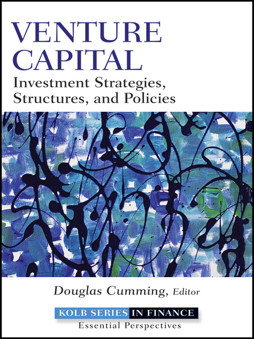 Title details for Venture Capital by Douglas Cumming - Available